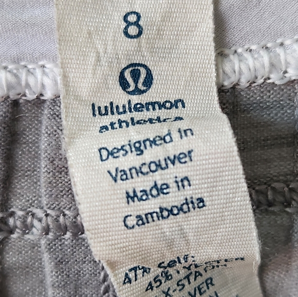 Lululemon Track Tee sz 8 - Picture 3 of 4